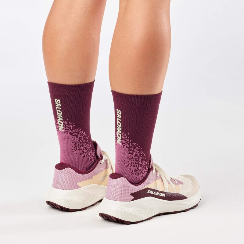 Salomon Alphaglide W Bej Kadın Koşu Ayakkabı - 7