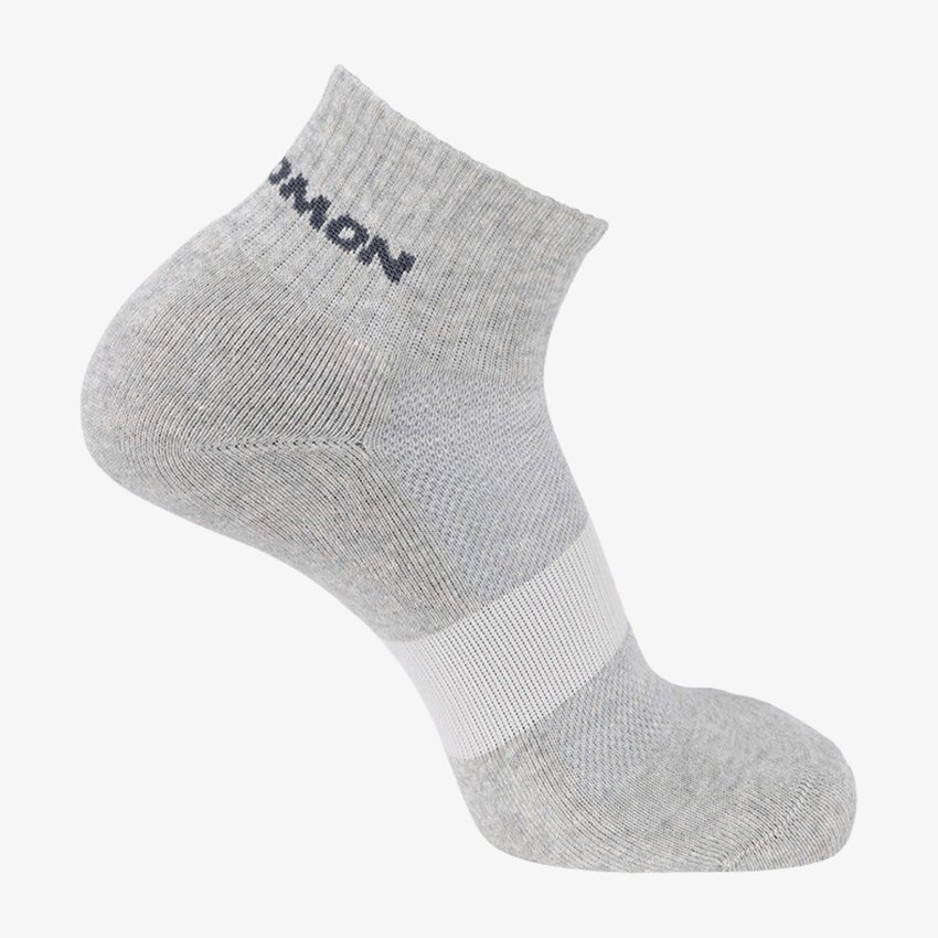 Salomon Evasion Ankle 2-Pack Gri Unisex Çorap - 2