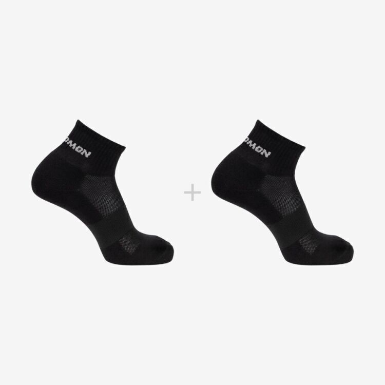 Salomon EVASION ANKLE 2-PACK SİYAH Unisex Çorap - Salomon