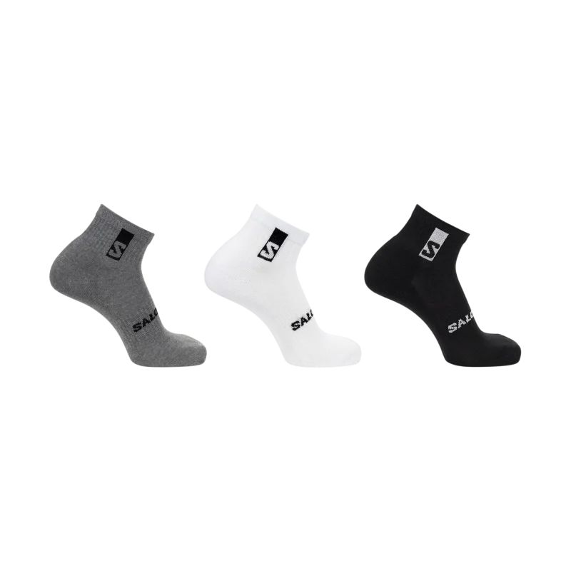 Salomon Everyday Aankle 3P Siyah Unisex Çorap - 1