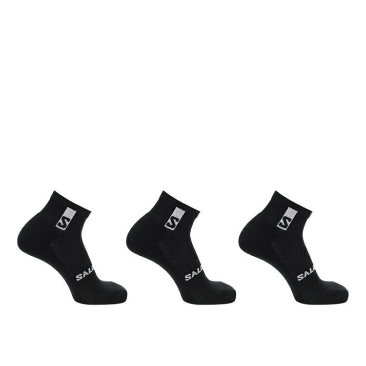 Salomon Everyday Ankle 3-Pack Siyah Unisex Çorap 