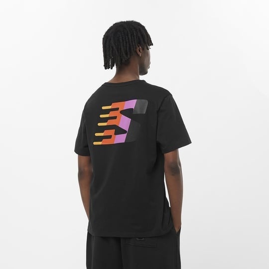 Salomon Furious Siyah Erkek Tshirt - 2