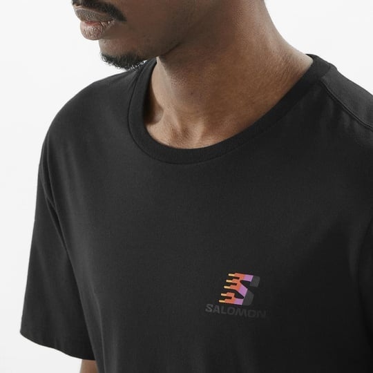 Salomon Furious Siyah Erkek Tshirt - 3