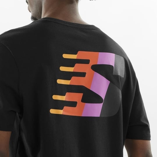 Salomon Furious Siyah Erkek Tshirt - 4