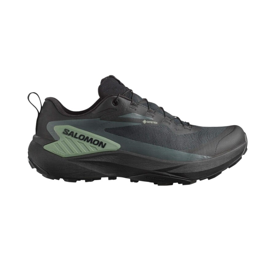 Salomon Genesis Gore-Tex Siyah Erkek Koşu Ayakkabısı - 1