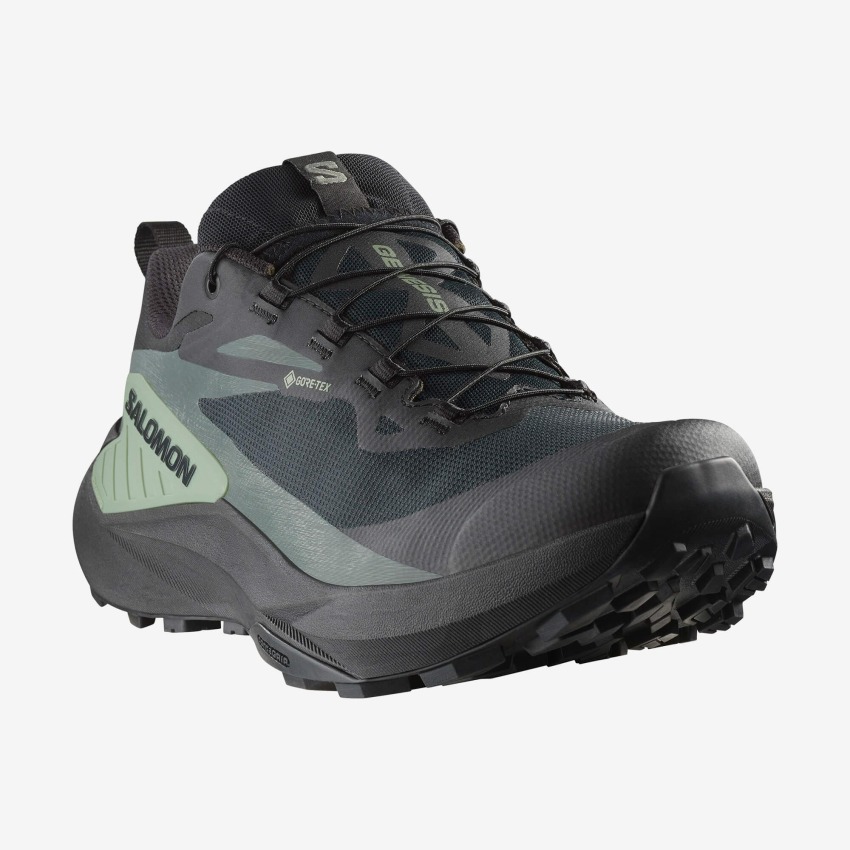 Salomon Genesis Gore-Tex Siyah Erkek Koşu Ayakkabısı - 3
