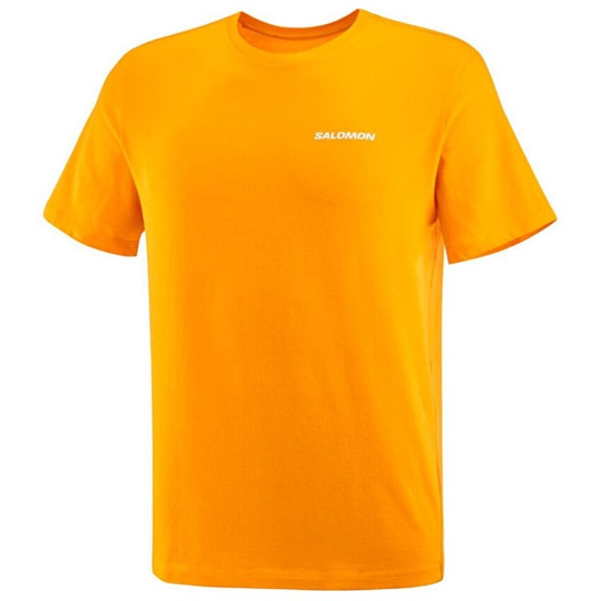 Salomon GRAPHIC PERF SS TEE M Turuncu Erkek Tshirt - 2