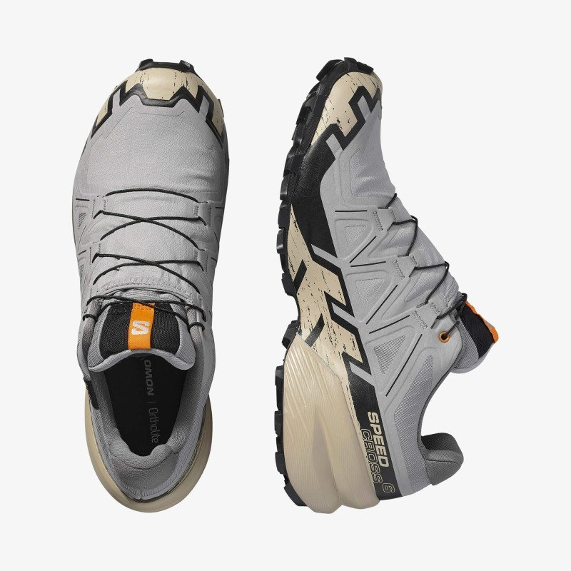 Salomon Speedcross 6 Gore-Tex Gri Erkek Koşu Ayakkabısı - 3