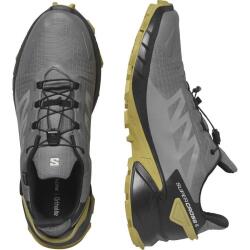 Salomon SUPERCROSS 4 GTX Gri Erkek Koşu Ayakkabısı - 4