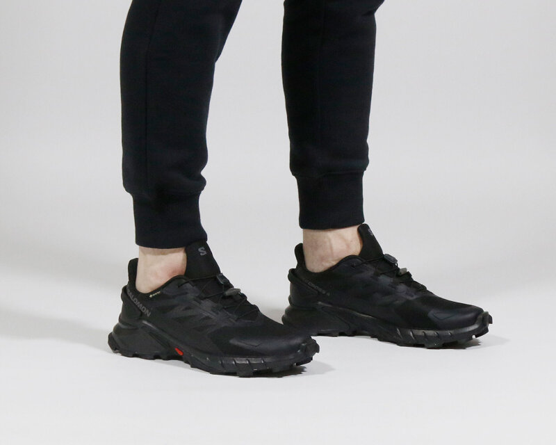 Salomon Supercross 4 GTX Siyah Erkek Koşu Ayakkabı - 6