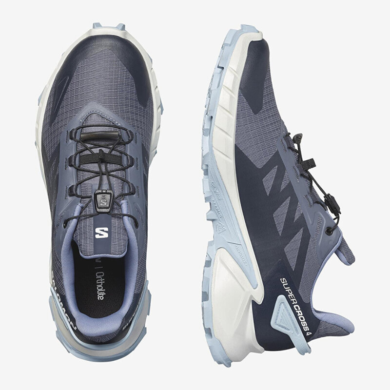 Salomon SUPERCROSS 4 W LACİVERT Kadın Koşu Ayakkabısı - 3