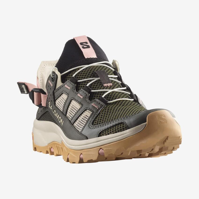 Salomon Techamphibian 5 Haki Kadın Outdoor Ayakkabı - 3