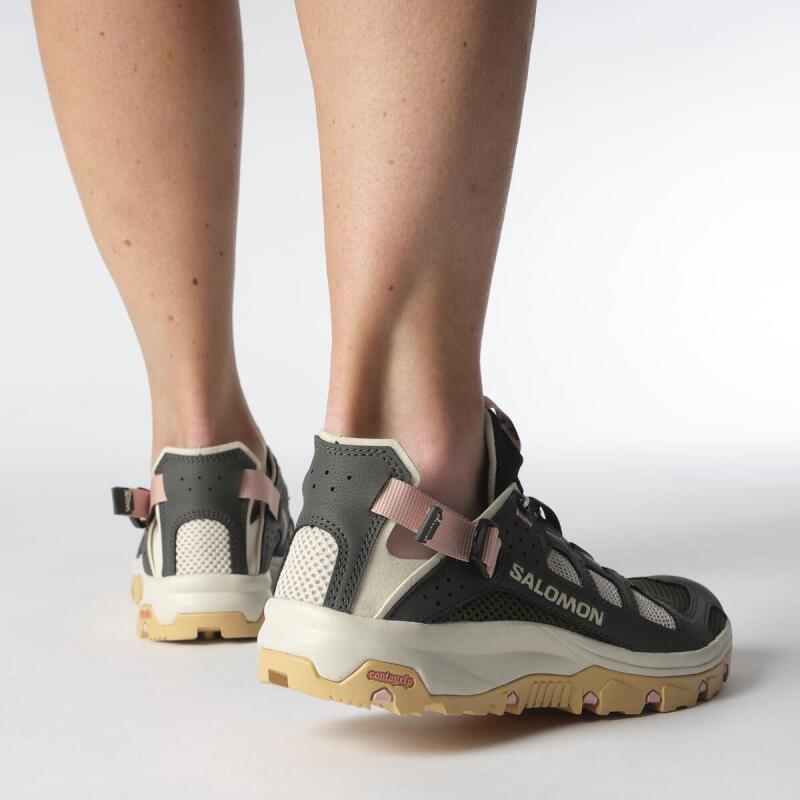 Salomon Techamphibian 5 Haki Kadın Outdoor Ayakkabı - 8