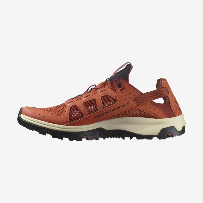 Salomon TECHAMPHIBIAN 5 Turuncu Erkek Outdoor Ayakkabı - 3
