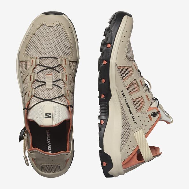 Salomon TECHAMPHIBIAN 5 W BEYAZ Kadın Outdoor Ayakkabı - 2