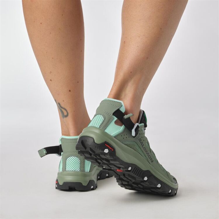 Salomon TECHAMPHIBIAN 5 W Yeşil Kadın Outdoor Ayakkabı - 8