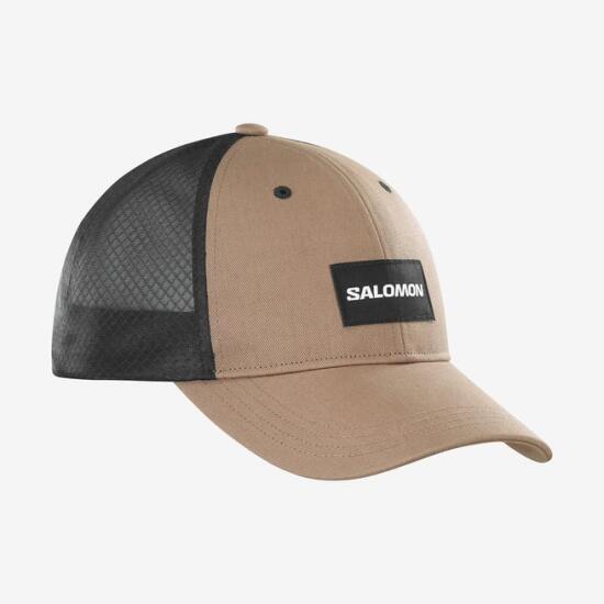 Salomon TRUCKER CURVED CAP Kahverengi Erkek Şapka - 1