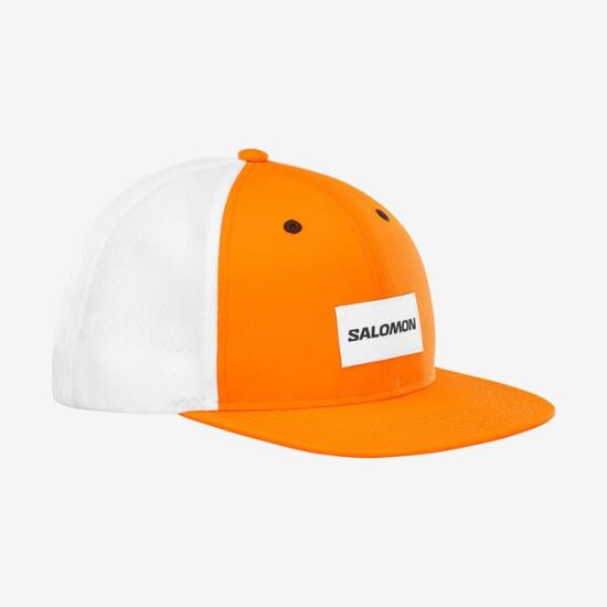 Salomon TRUCKER FLAT CAP Turuncu Erkek Şapka - 1