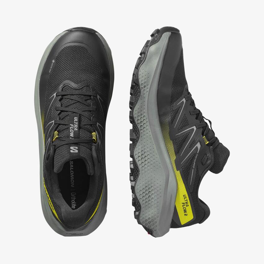 Salomon Ultra Flow 2 Gore-Tex Siyah Erkek Koşu Ayakkabısı - 2