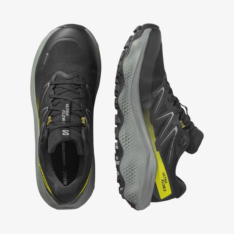 Salomon Ultra Flow 2 Gore-Tex Siyah Erkek Koşu Ayakkabısı - Salomon (1)