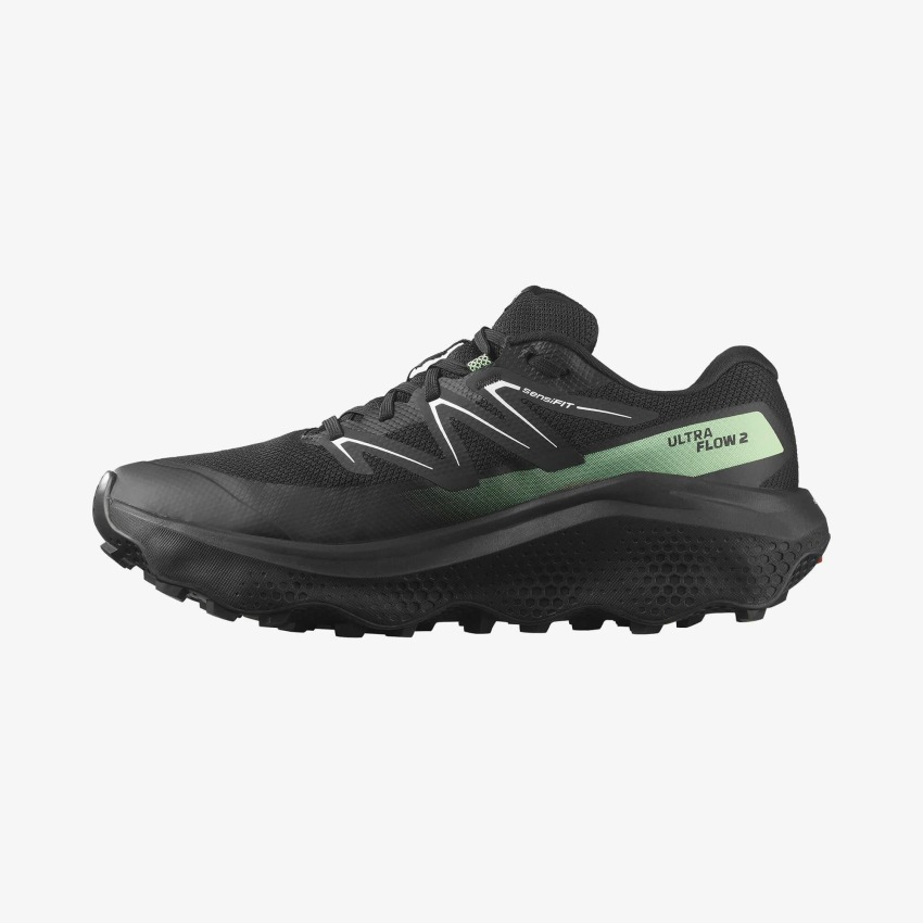 Salomon Ultra Flow 2 Gore-Tex Siyah Erkek Koşu Ayakkabısı - 2