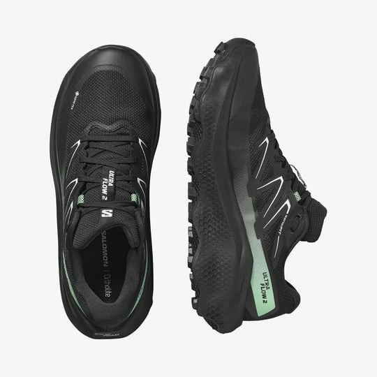 Salomon Ultra Flow 2 Gore-Tex Siyah Erkek Koşu Ayakkabısı - 4