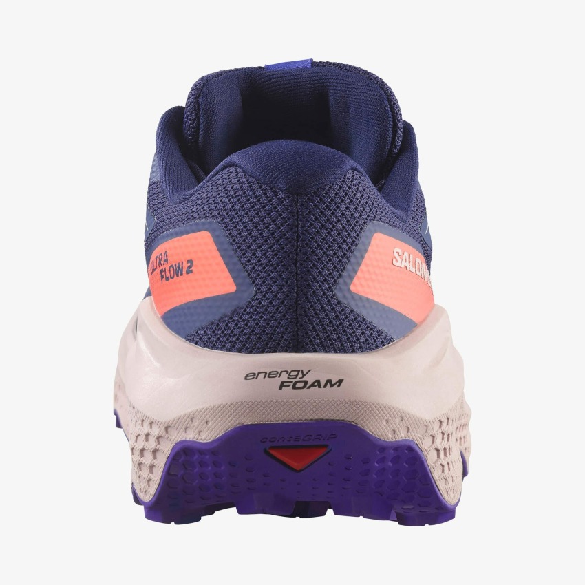 Salomon Ultra Flow 2 GTX Mavi Kadın Koşu Ayakkabısı - 5