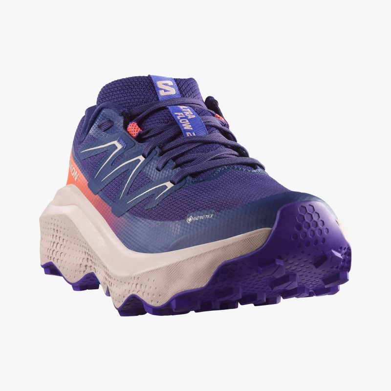 Salomon Ultra Flow 2 GTX Mavi Kadın Koşu Ayakkabısı - 4