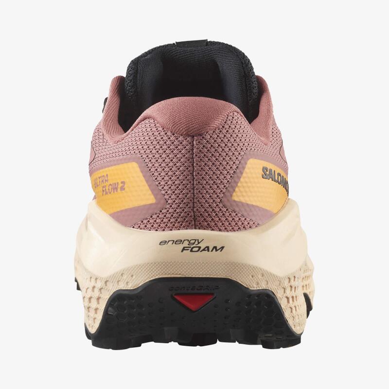 Salomon Ultra Flow 2 GTX Pembe Kadın Koşu Ayakkabısı - 5