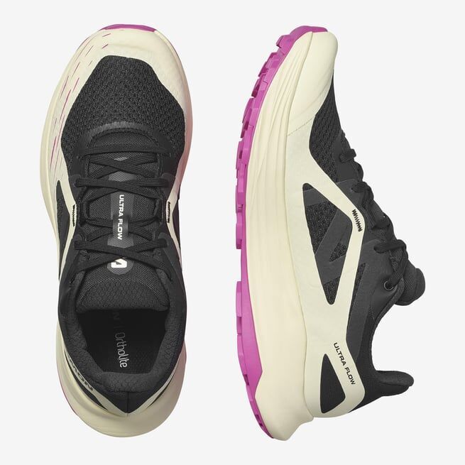 Salomon Ultra Flow W Siyah Kadın Koşu Ayakkabısı - 4