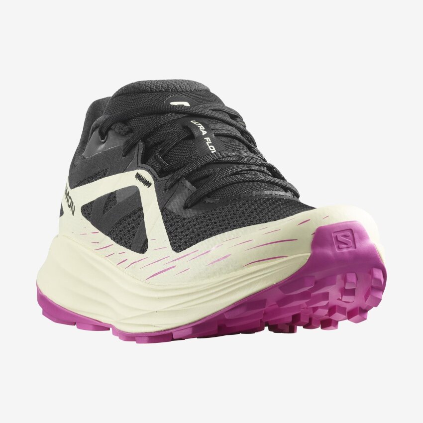 Salomon Ultra Flow W Siyah Kadın Koşu Ayakkabısı - 5