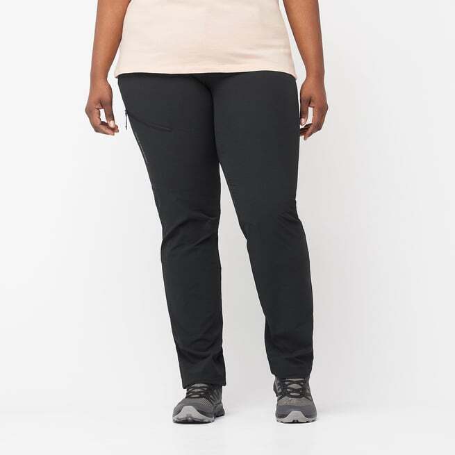 Salomon WAYFARER PANTS W SİYAH Kadın Pantolon - 1
