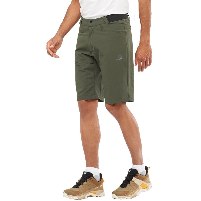 Salomon WAYFARER SHORTS M Haki Erkek Şort - 2