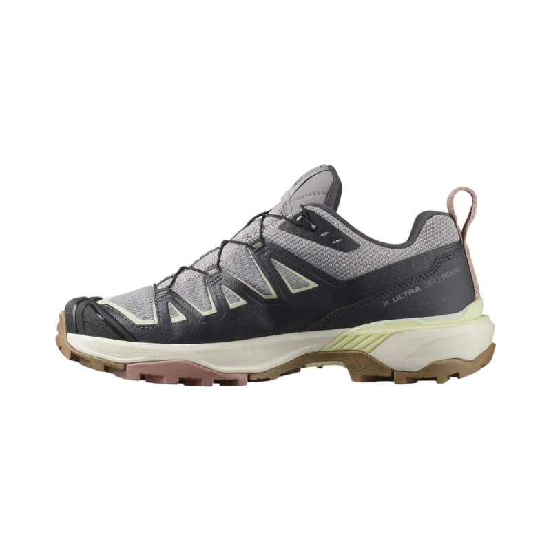 Salomon X Ultra 360 Edge Gore-Tex Gri Kadın Outdoor Ayakkabı - 2