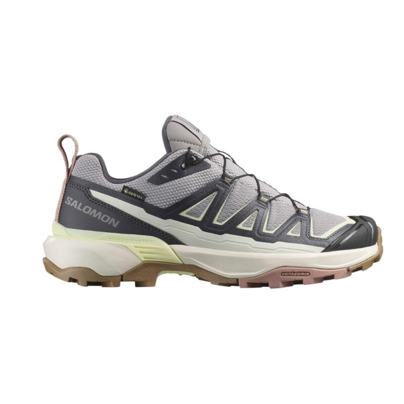 Salomon X Ultra 360 Edge Gore-Tex Gri Kadın Outdoor Ayakkabı - Salomon