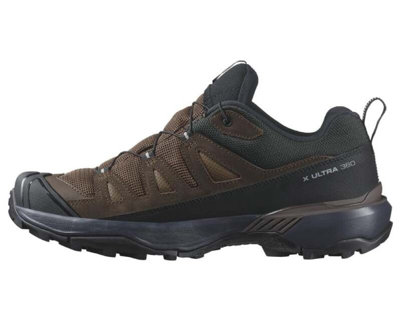 Salomon X Ultra 360 Leather Gore-Tex Kahverengi Erkek Outdoor Ayakkabı - 2
