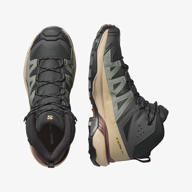 Salomon X Ultra 360 Mid Gore-Tex Antrasit Erkek Bot - 3