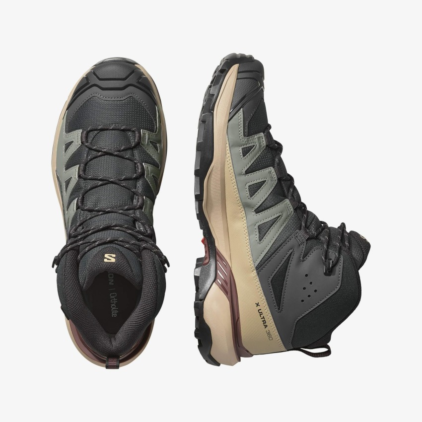Salomon X Ultra 360 Mid Gore-Tex Antrasit Erkek Bot - 3