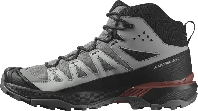 Salomon X Ultra 360 Mid GTX Gri Erkek Bot - Salomon (1)