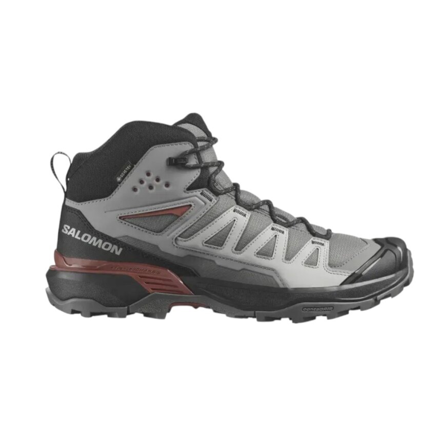 Salomon X Ultra 360 Mid GTX Gri Erkek Bot - 1