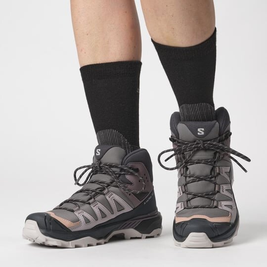 Salomon X Ultra 360 Mid GTX W Gri Kadın Bot - 3