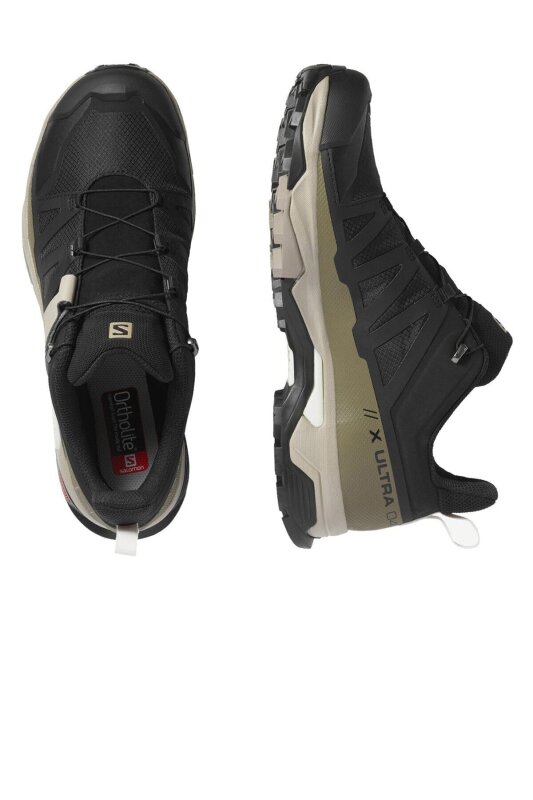 Salomon X ULTRA 4 GTX Siyah-Gri-Haki Erkek Spor Ayakkabı L41288100 - 3