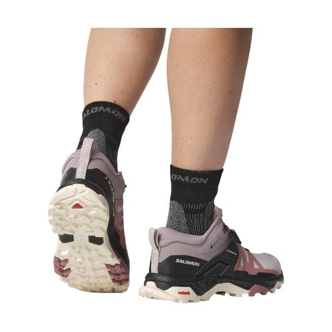 Salomon X Ultra 4 GTX W Gri Kadın Outdoor Ayakkabı - 4