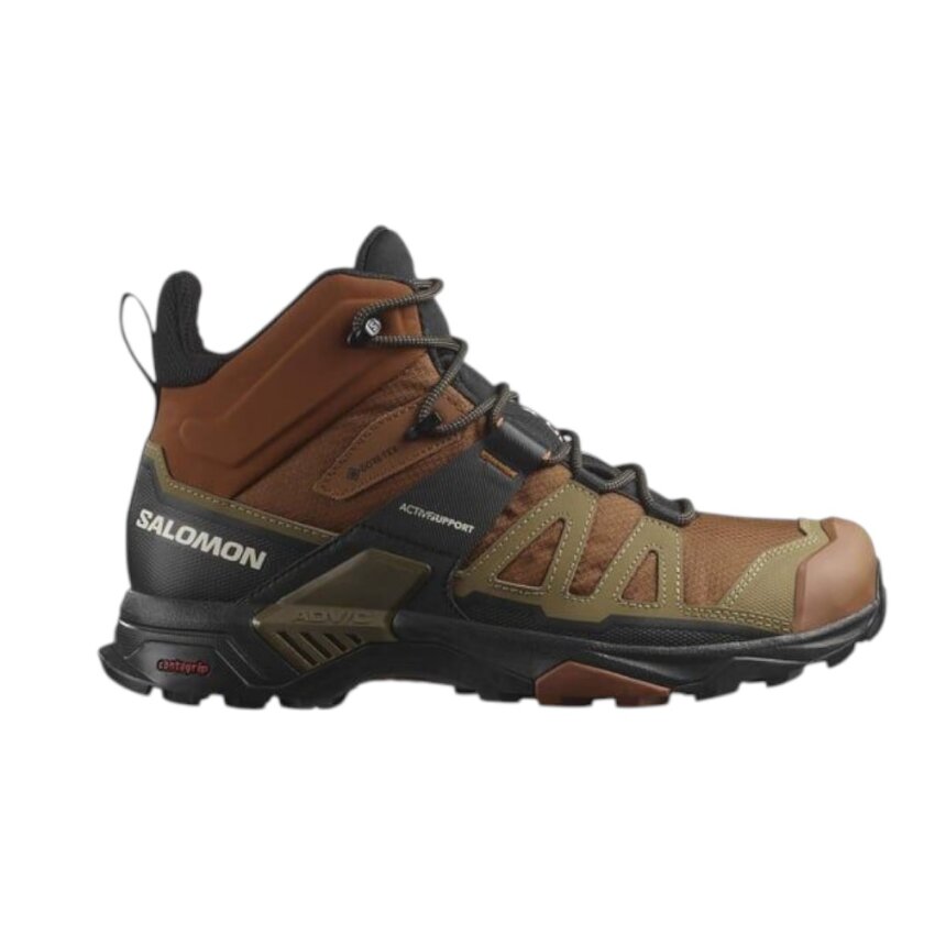 Salomon X Ultra 4 Mid GTX Kahverengi Erkek Bot - 1