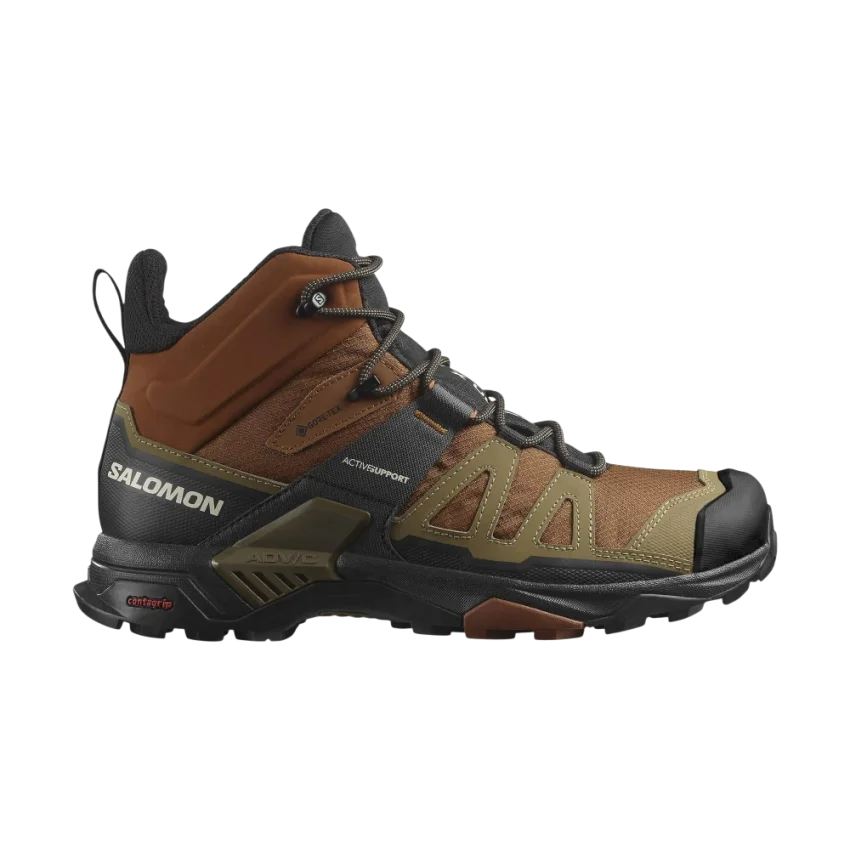 Salomon X Ultra 4 Mid GTX Kahverengi Erkek Bot - 1