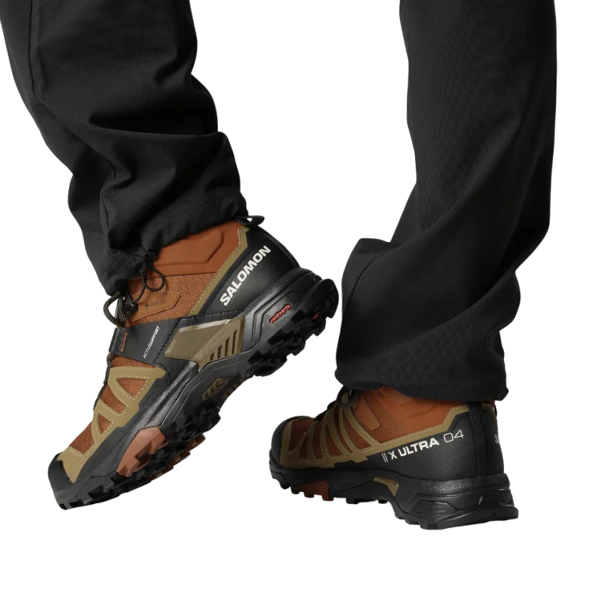 Salomon X Ultra 4 Mid GTX Kahverengi Erkek Bot - 7