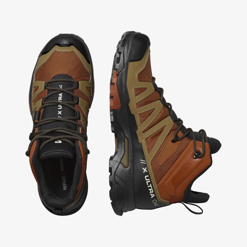 Salomon X Ultra 4 Mid GTX Kahverengi Erkek Bot - 3