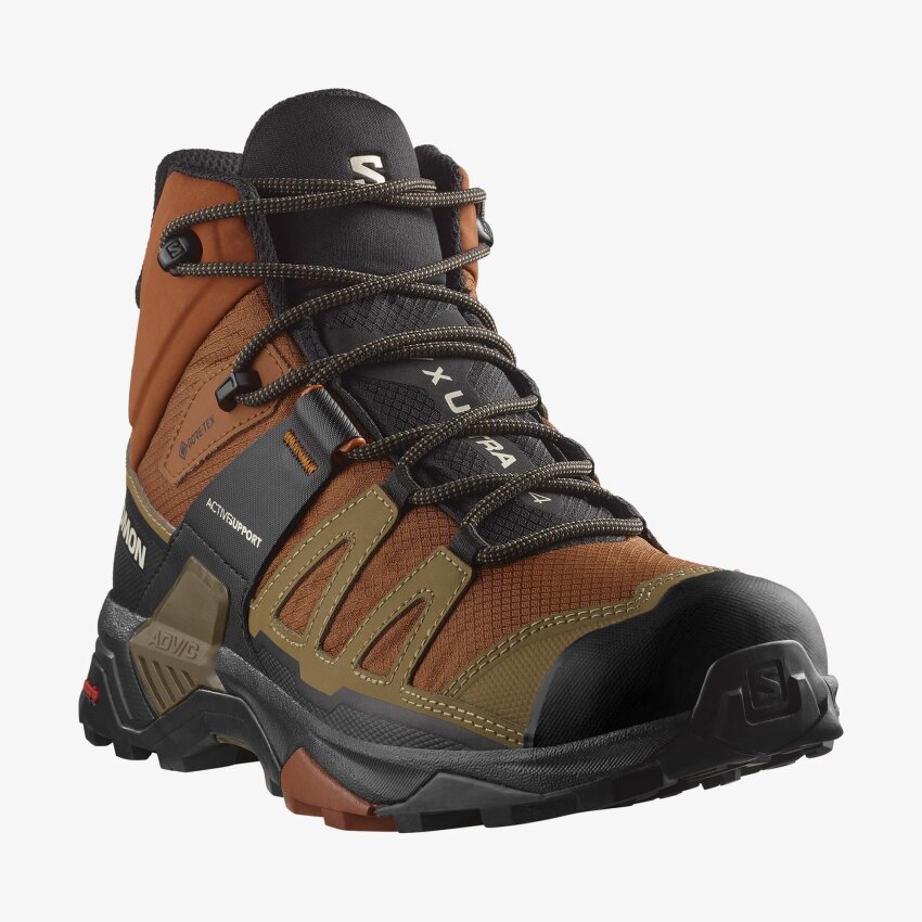 Salomon X Ultra 4 Mid GTX Kahverengi Erkek Bot - 4
