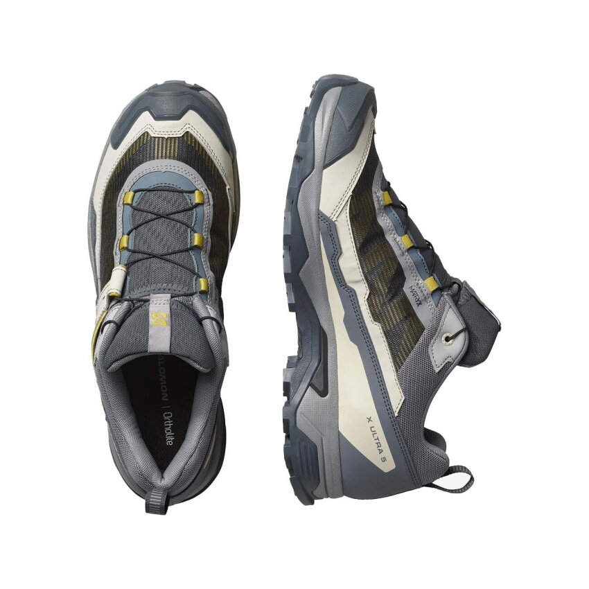 Salomon X Ultra 5 Gri Erkek Outdoor Ayakkabı - 4