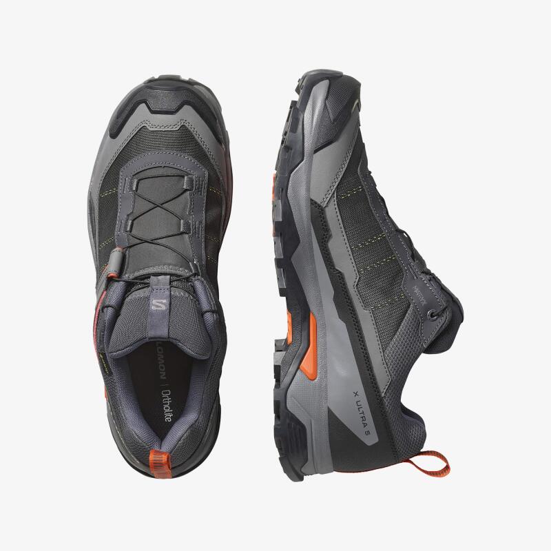 Salomon X Ultra 5 Gore-Tex Antrasit Erkek Outdoor Ayakkabı - 4